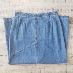 Susan Bristol Denim Skirt
